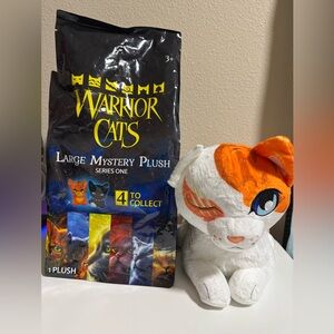 Warrior Cats Large Mystery Plush - Brightheart 11” - New, open bag